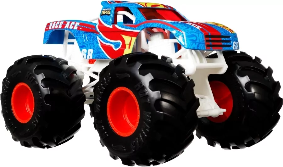 Hot Wheels Monster Trucks Pojazd 1:24 - tantis.pl