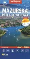 Mazurska Pętla Rowerowa, laminowana 1:70 000 - tantis.pl