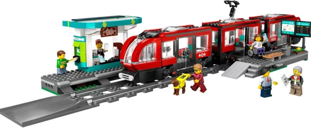 LEGO® City. Tramwaj miejski ze stacją 60423 - tantis.pl