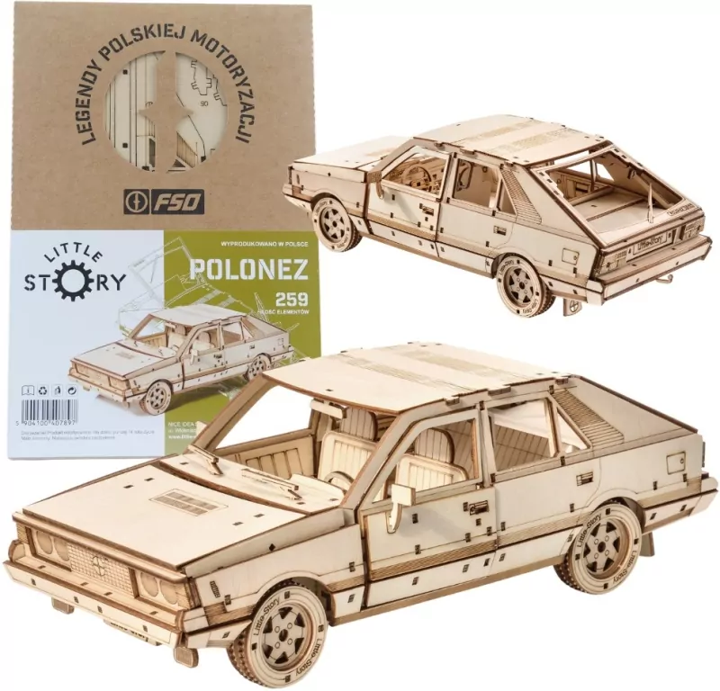 Puzzle 1500. Drewniane 3D Polonez - tantis.pl