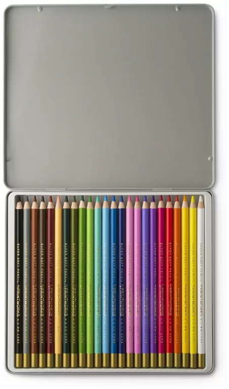 Kredki Printworks classic. 24 kolory - tantis.pl