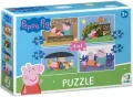 Puzzle. Peppa Pig 4w1 - tantis.pl