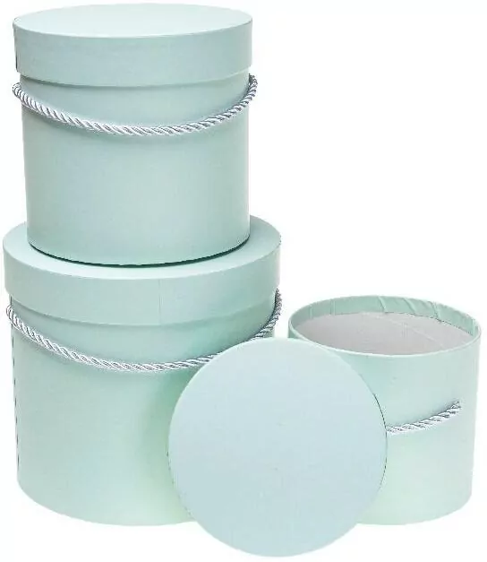 Pudełko Flower Box miętowy ROZETTE - tantis.pl