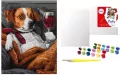 Malowanie po numerach- Puszysty degustator 30x40cm - tantis.pl
