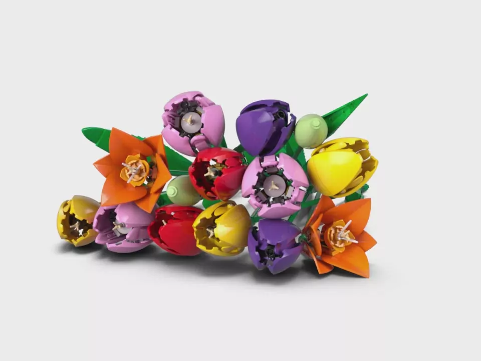 LEGO®. Botanical Collection. Bukiet tulipanów. 11501 - tantis.pl