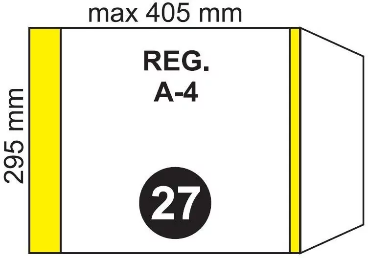 Okładka A4 na podręcznik regulowana. Nr 27 - tantis.pl