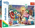 Trefl. Puzzle Maxi 24. Zimowy czas z Treflikami - tantis.pl