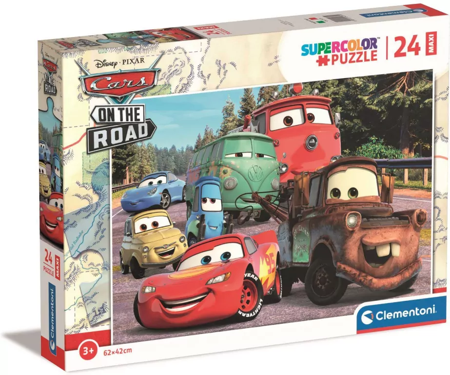 Puzzle 24. Cars on the road. 24239 - tantis.pl
