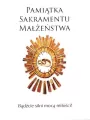 Pamiątka Sakramentu Małżeństwa - tantis.pl