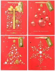 Torba prezentowa Święta 18x23x10cm mix STRIGO