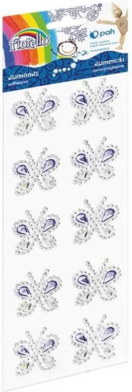 Diamenciki samoprzylepne motyl GR-DS089 - tantis.pl