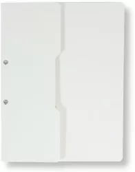 Skoroszyt A4 300gsm papierowy oczkowy