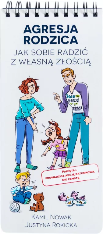 Jak sobie radzić z własną złością. Agresja rodzica. Fiszki - tantis.pl