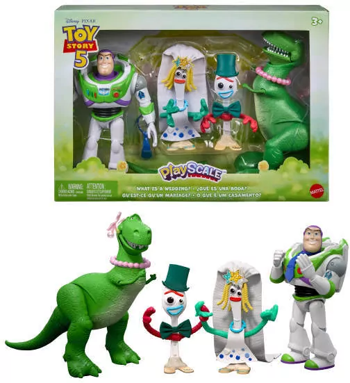 Disney Pixar Toy Story 5 PlayScale Figurki 4-pak - tantis.pl