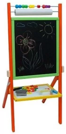 Tablica obrotowa z rolką papieru niebieska - tantis.pl