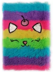 Notes pluszowy A5/80K Tęcza