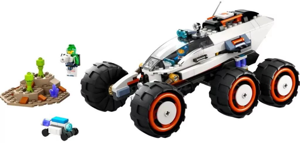 LEGO® City. Kosmiczny łazik i badanie życia w kosmosie 60431 - tantis.pl