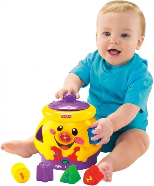 Garnuszek na klocuszek. Fisher-Price - tantis.pl