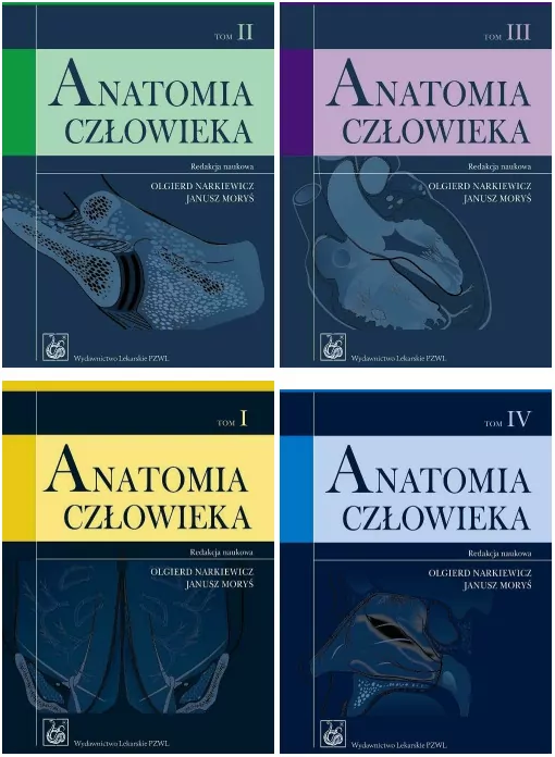Pakiet: Anatomia człowieka. Tom 1 - 4. Podręczniki dla studentów - tantis.pl