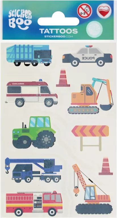 Tatuaż Samochody 2 - tantis.pl