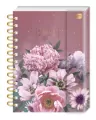 Interdruk. Album B5 25 kart. Metaliczny, kwiaty - tantis.pl
