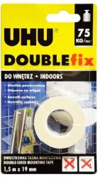 Taśma dwustronna UHU montażowa extra mocna 19 mm x 1.5 m