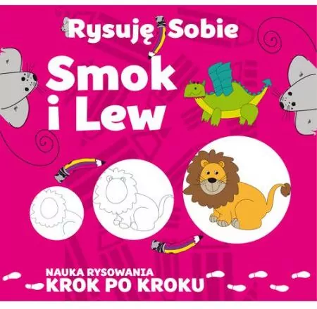 Rysuję sobie. Smok i lew - tantis.pl