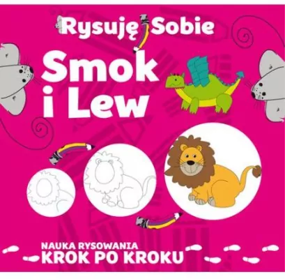 Rysuję sobie. Smok i lew