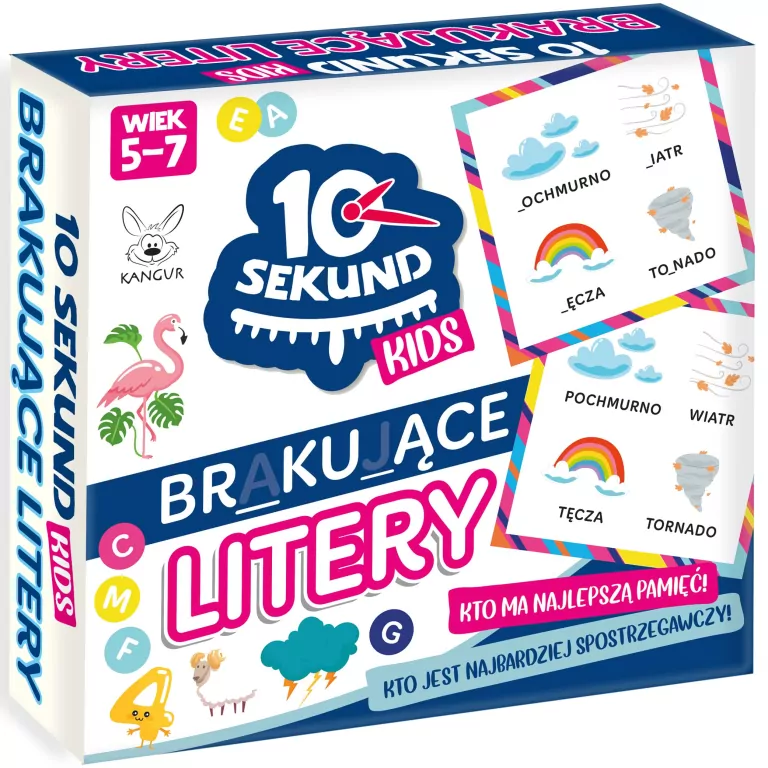 10 Sekund Kids. Brakujące Litery - tantis.pl