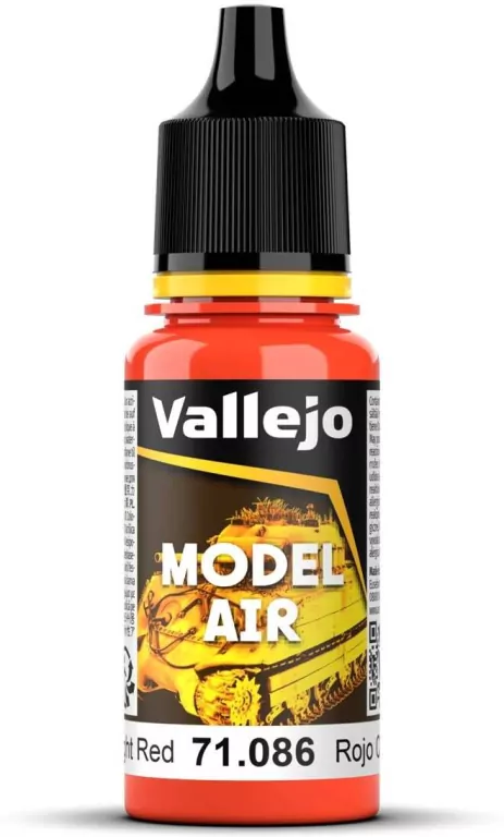 Vallejo: 71.086 - Model Air - Light Red (17 ml) - tantis.pl