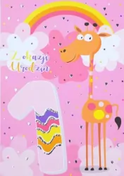 Kartka okolicznościowa: Urodziny Roczek