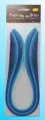 Paski do quillingu 3mmx50cm, niebieskie - tantis.pl