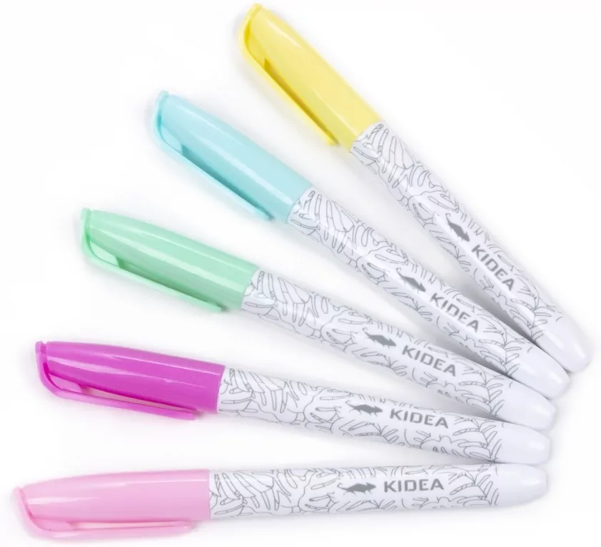 Markery do obuwia i tkanin. Pastel 5 kolorów - tantis.pl