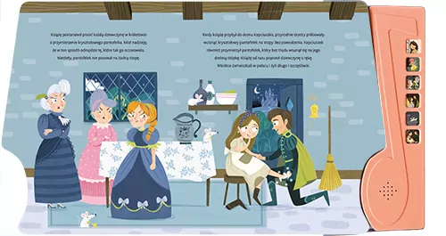 Kopciuszek. Baśnie do słuchania - tantis.pl