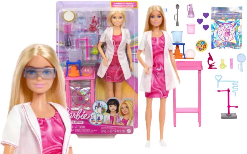 Barbie Kariera. Lalka Naukowiec - tantis.pl