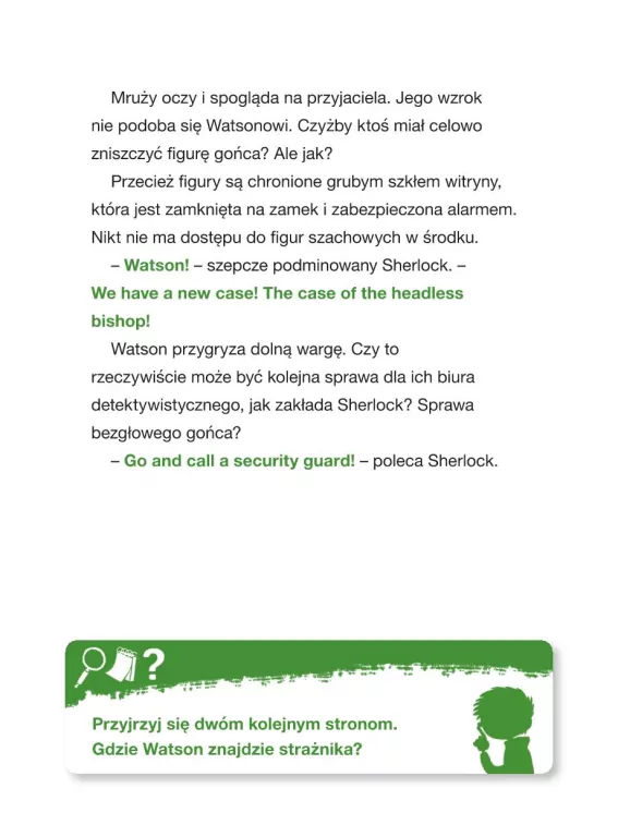 Sherlock Junior i bezgłowy goniec - tantis.pl