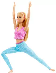 Barbie. Lalka Made to Move Blond włosy - tantis.pl