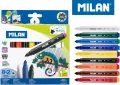 Flamastry Maxi Magic 8 kolorów+2 magiczne MILAN - tantis.pl