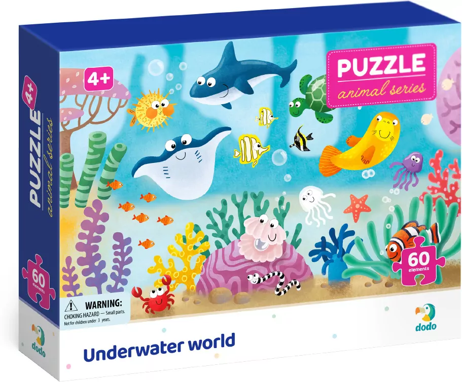 Puzzle 60. Podwodny świat - tantis.pl