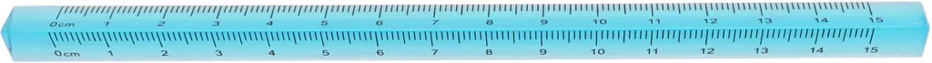 LINIJKA TROJKATNA 15CM 2SZT PBH 12/96 - tantis.pl