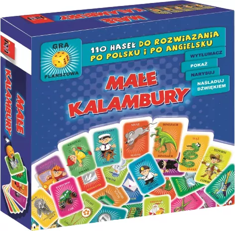 Małe kalambury. 110 haseł po polsku i po angielsku - tantis.pl