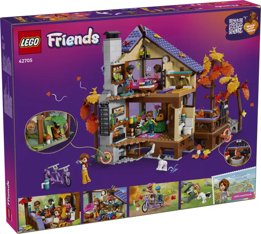 LEGO® Jesienna leśna chatka 42705 - tantis.pl