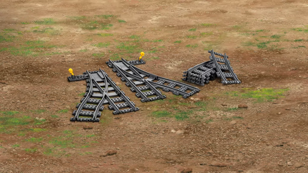 LEGO® City Trains. Zwrotnice. 60238 - tantis.pl