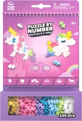 Puzzle By Number Activity Pad Bajkowy 125el