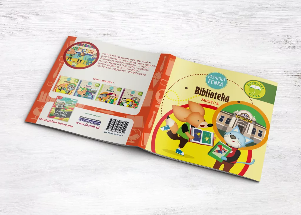 Biblioteka. Miejsca. Przygody Fenka - tantis.pl