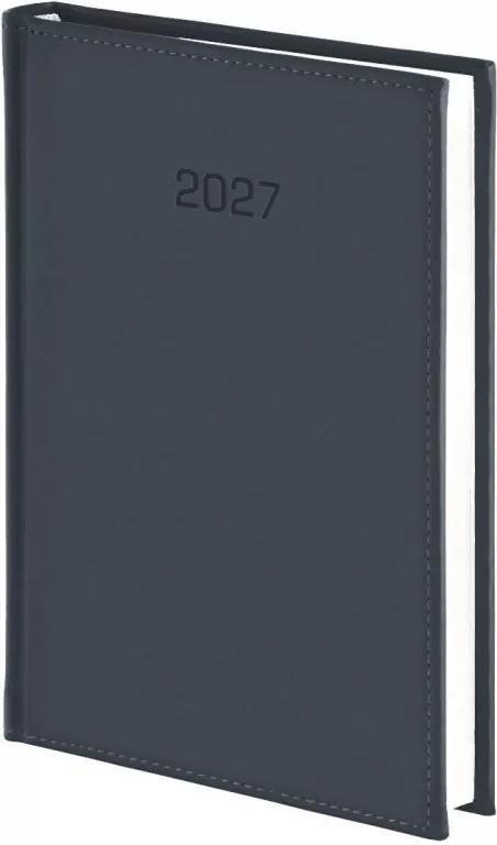 Kalendarz 2027 B5 dzienny Vivella grafit - tantis.pl