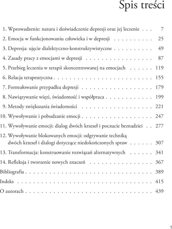 Terapia depresji skoncentrowana na emocjach - tantis.pl