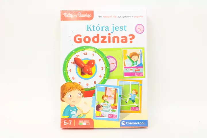 Która jest godzina? Uczę się bawiąc - tantis.pl
