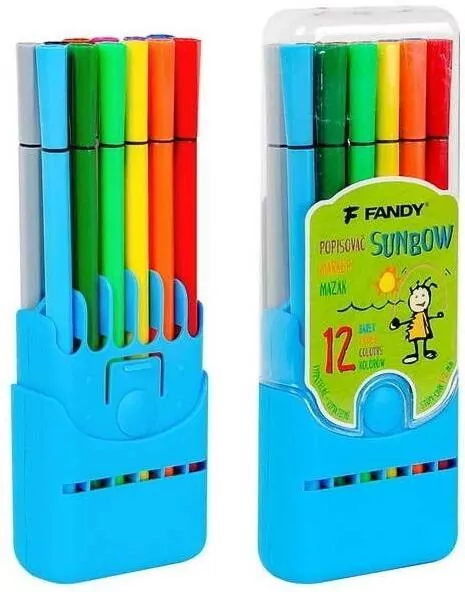 Marker Sunbow 12 kolorów - tantis.pl