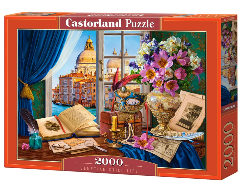Castor. Puzzle 2000. Venetian Still Life - tantis.pl